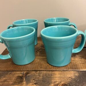 Fiesta Mugs- Turquoise